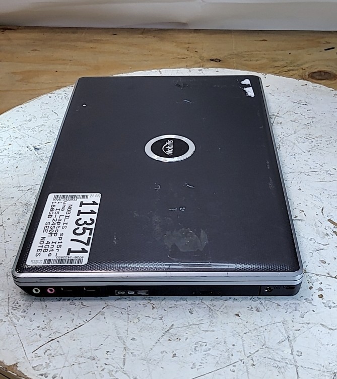 NOBILIS sp15r-uma Laptop Intel I5-2450M 4GB 180GB SEE NOTES