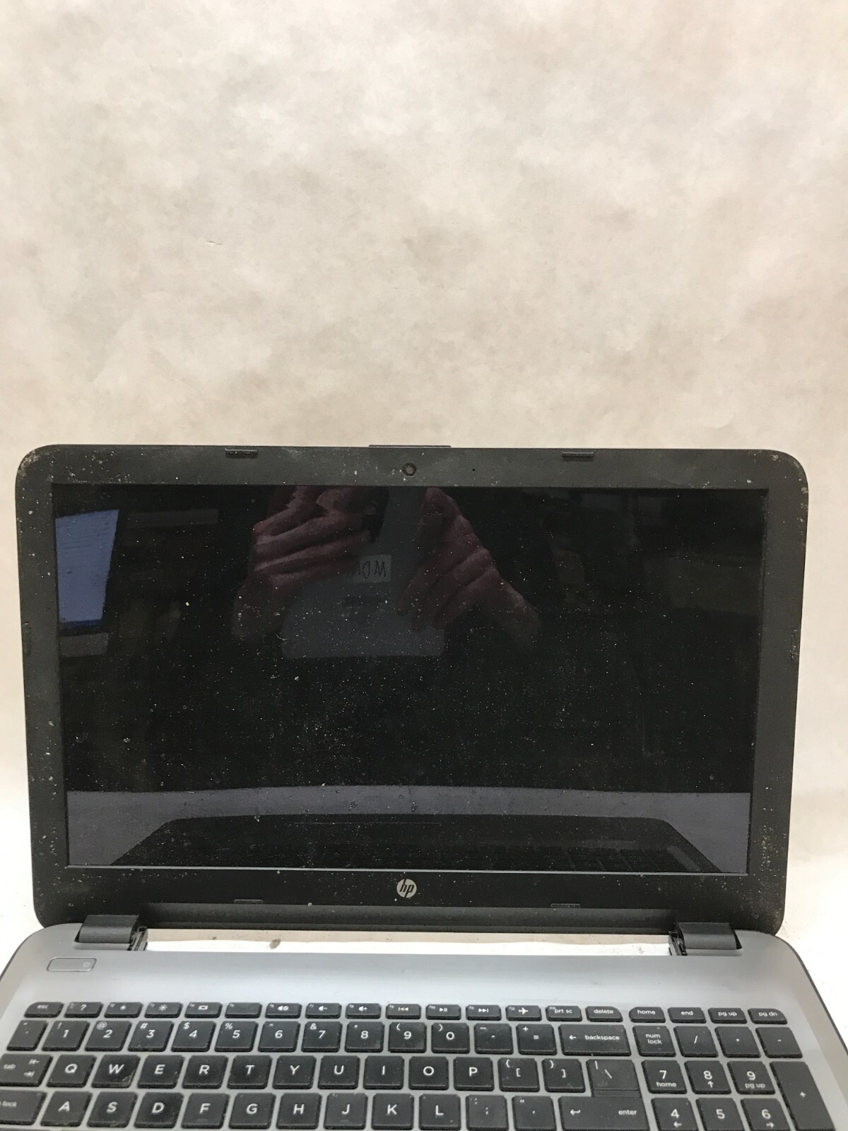 HP 15-ay083nr 15″ Laptop Intel Core i3 NO RAM NO HDD/OS For Parts POWER DEAD -DW