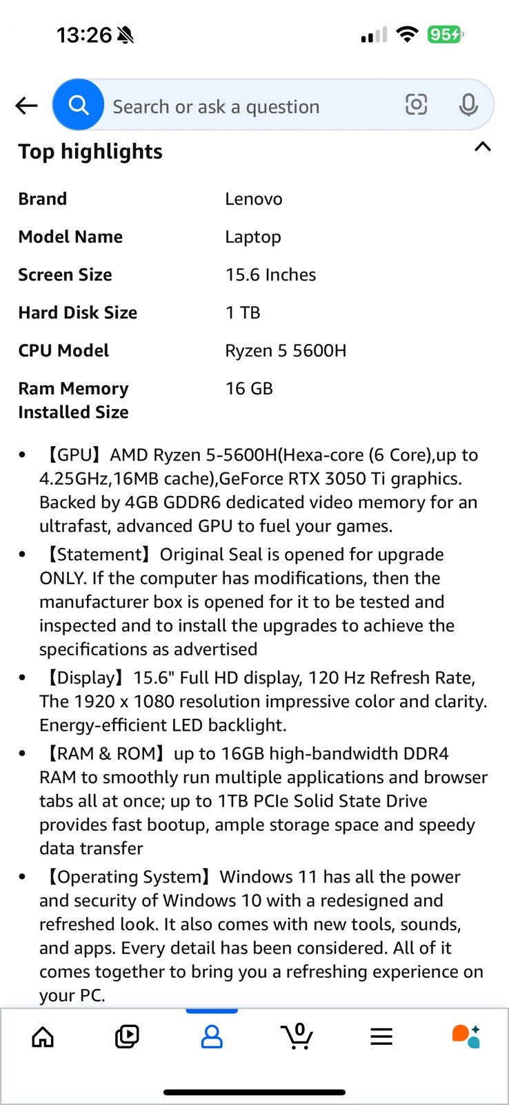 laptop computers windows 11 used