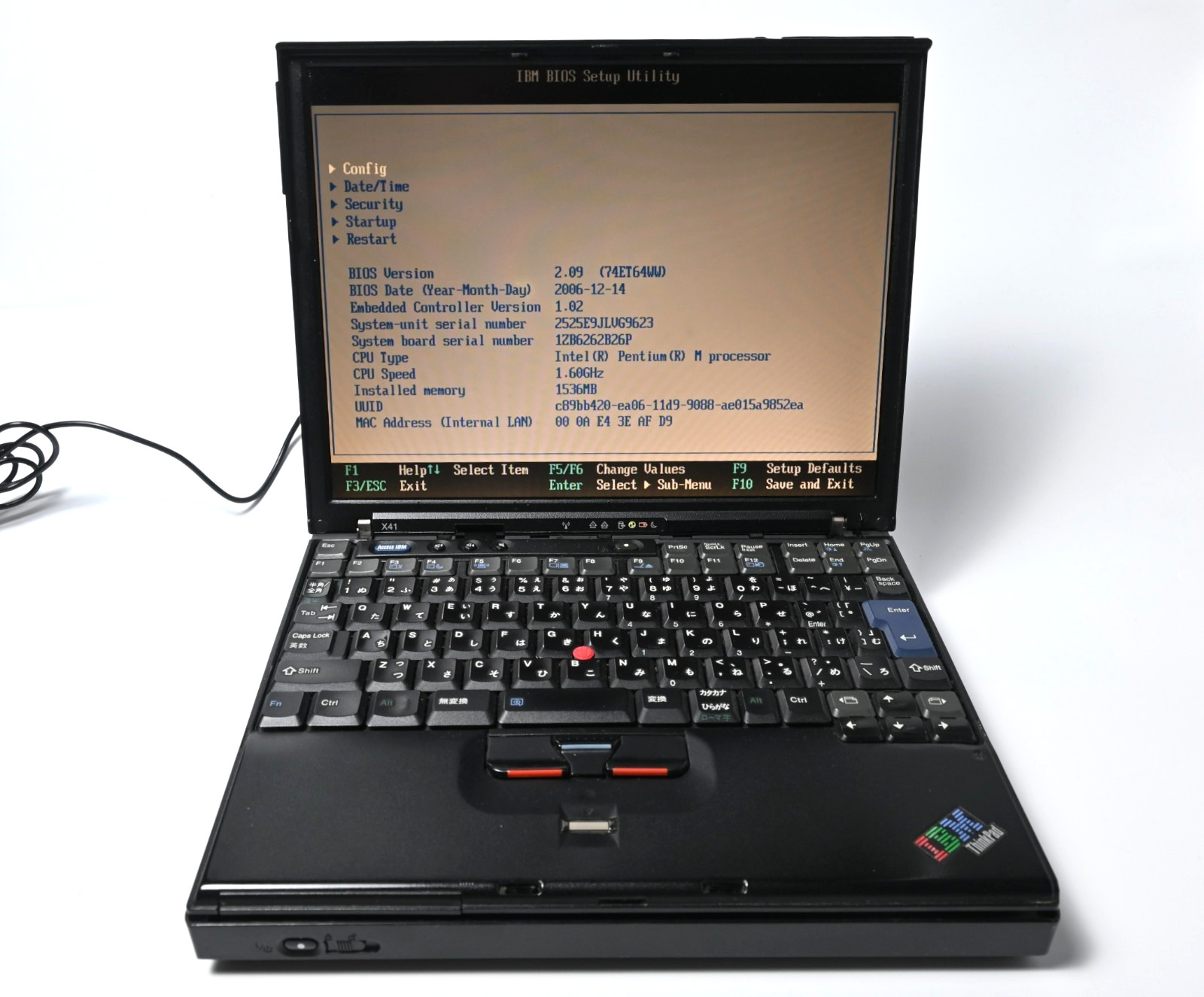 IBM ThinkPad X41 12.1″ Retro Laptop Windows XP Tested Linux Candidate w/ Dock