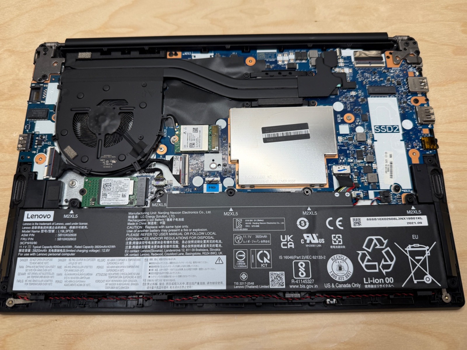 Lenovo ThinkPad E14 Gen 3 Ryzen 7 5700U 16GB RAM 256GB SSD FHD Business Laptop