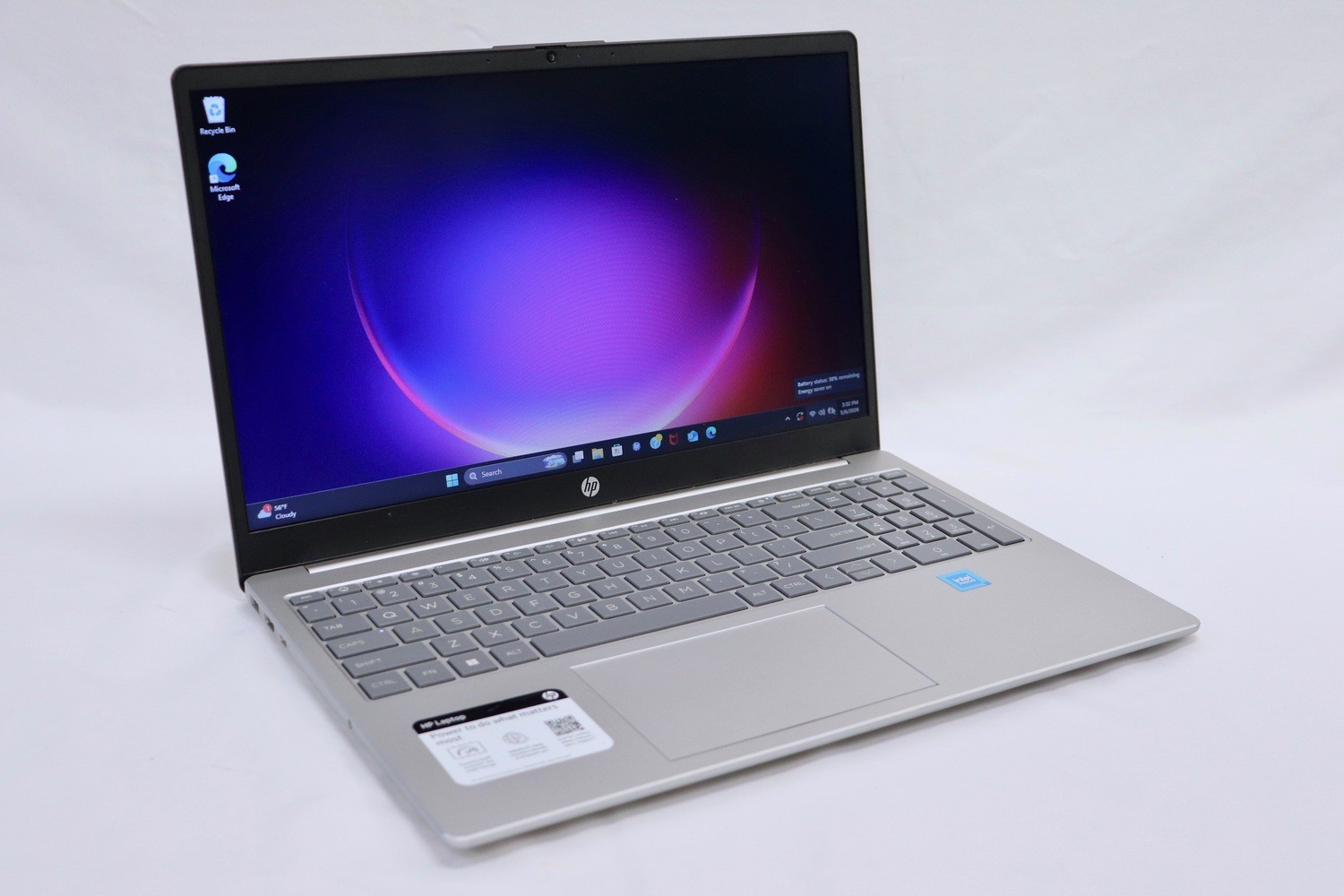 HP 15 Laptop N200 4GB 128GB SSD 15.6″ Win11 USB-C 15-fd0081wm