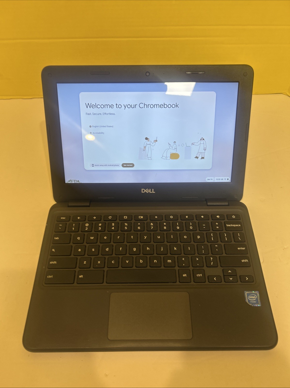 Dell Chromebook 3100 Touchscreen – Fully Functional – Screen Blemishes –