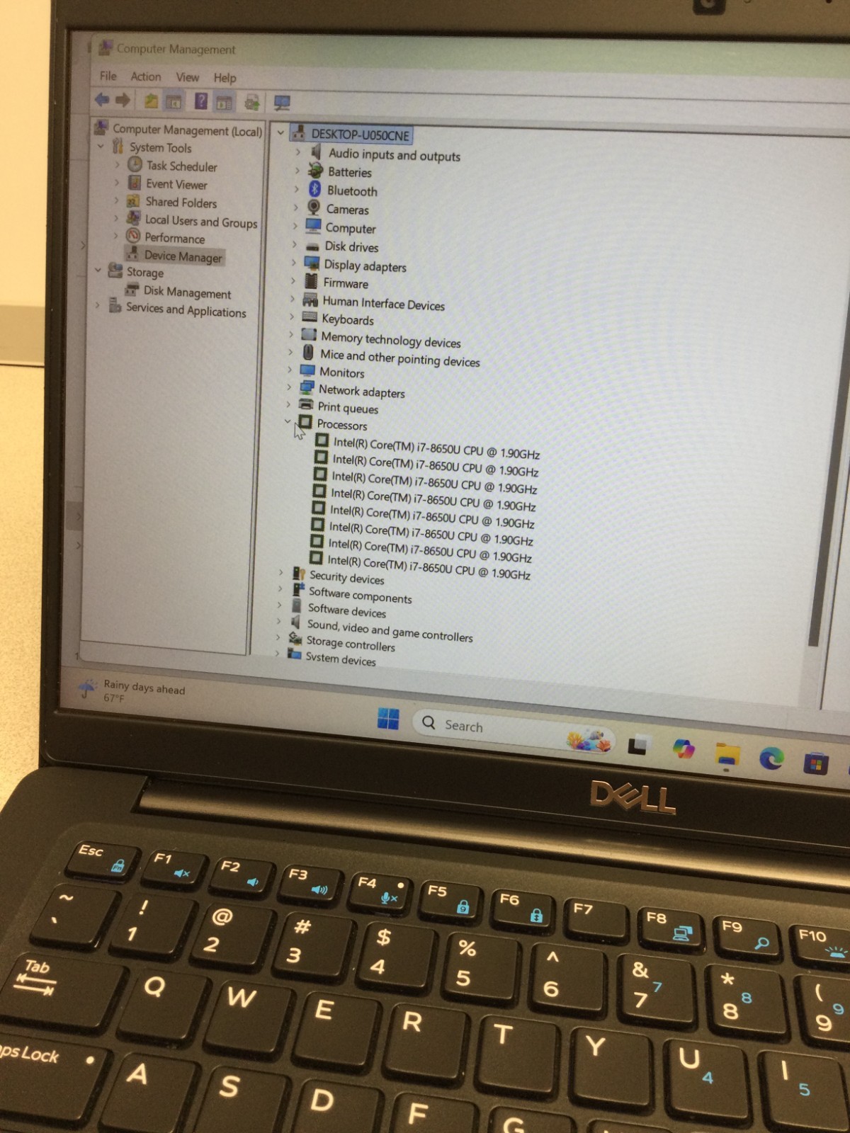 Dell Latitude 7390 13″ i7-8650u 8GB RAM 128GB SSD WINN 11 PRO