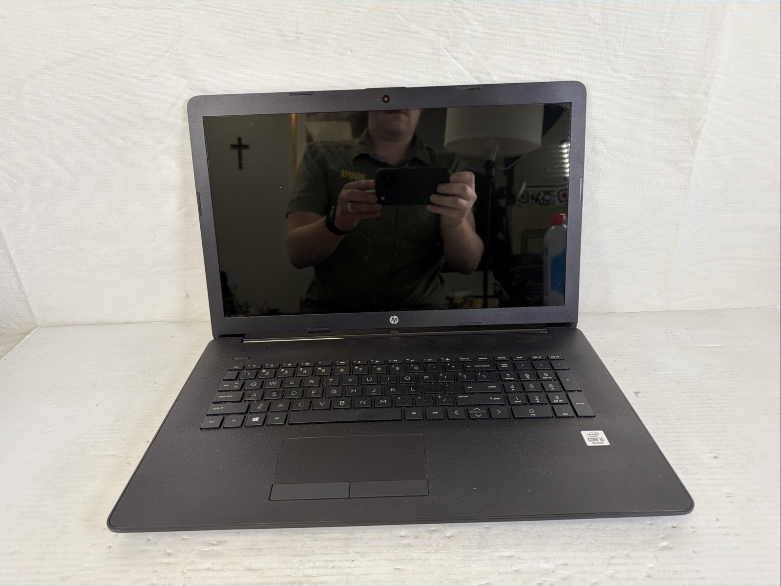 HP Laptop 17-by3613dx, Intel Core i5-1035G1 @ 1GHz, 31GB RAM NO SSD/OS -Good Bat