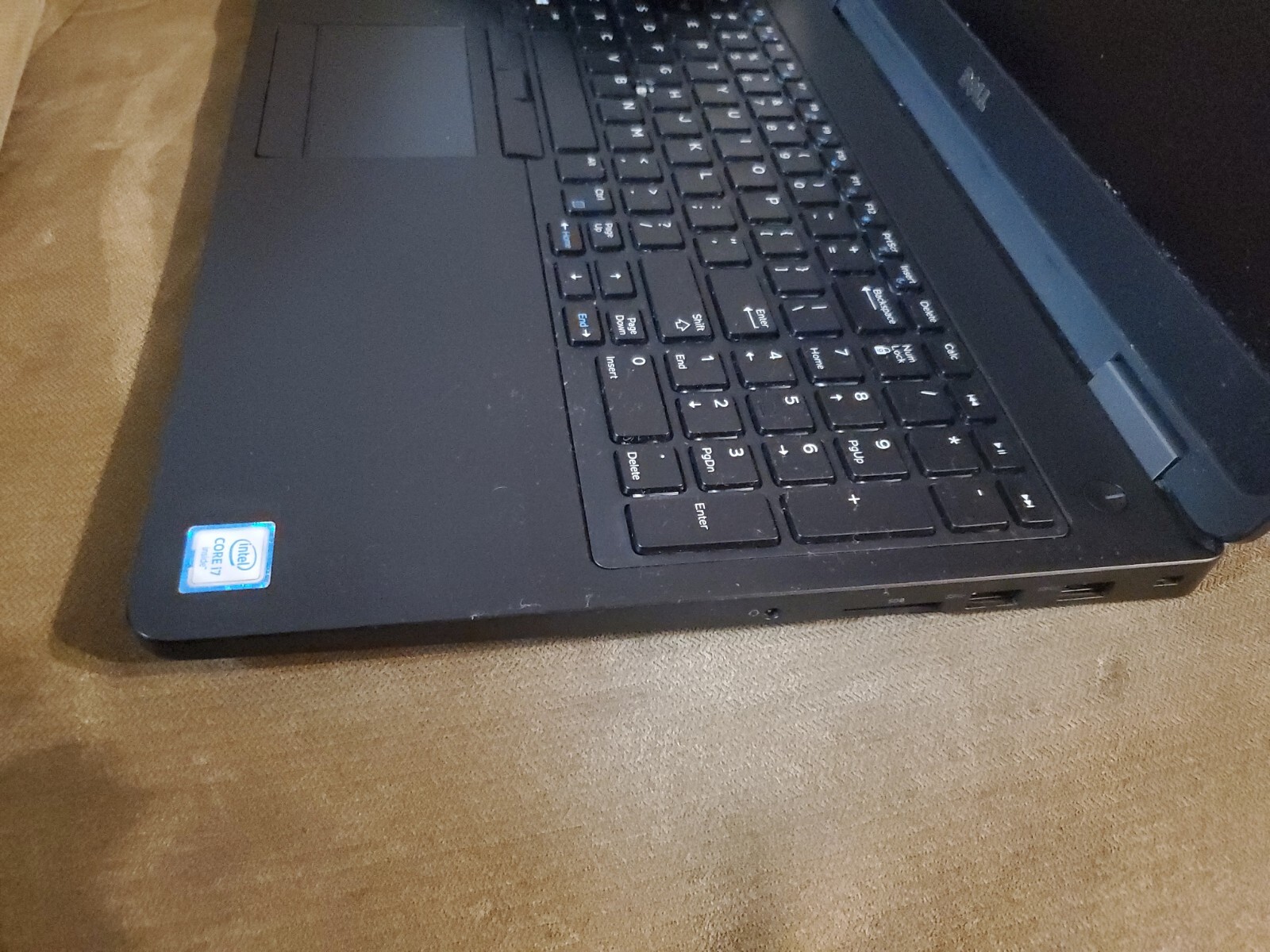 FOR PARTS Dell Precision 3510 Intel i7 – No Power Missing HDD & RAM