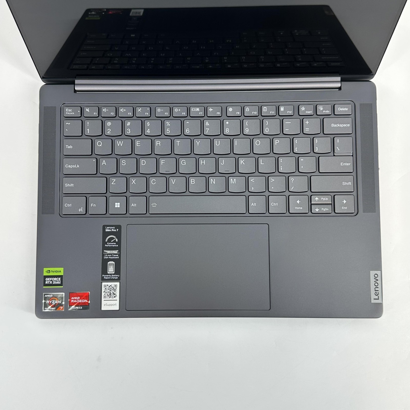 Lenovo Slim Pro 7 14 QHD+ TOUCH 3.2GHz Ryzen 7 7735HS 16GB 1TB SSD RTX 3050 Good