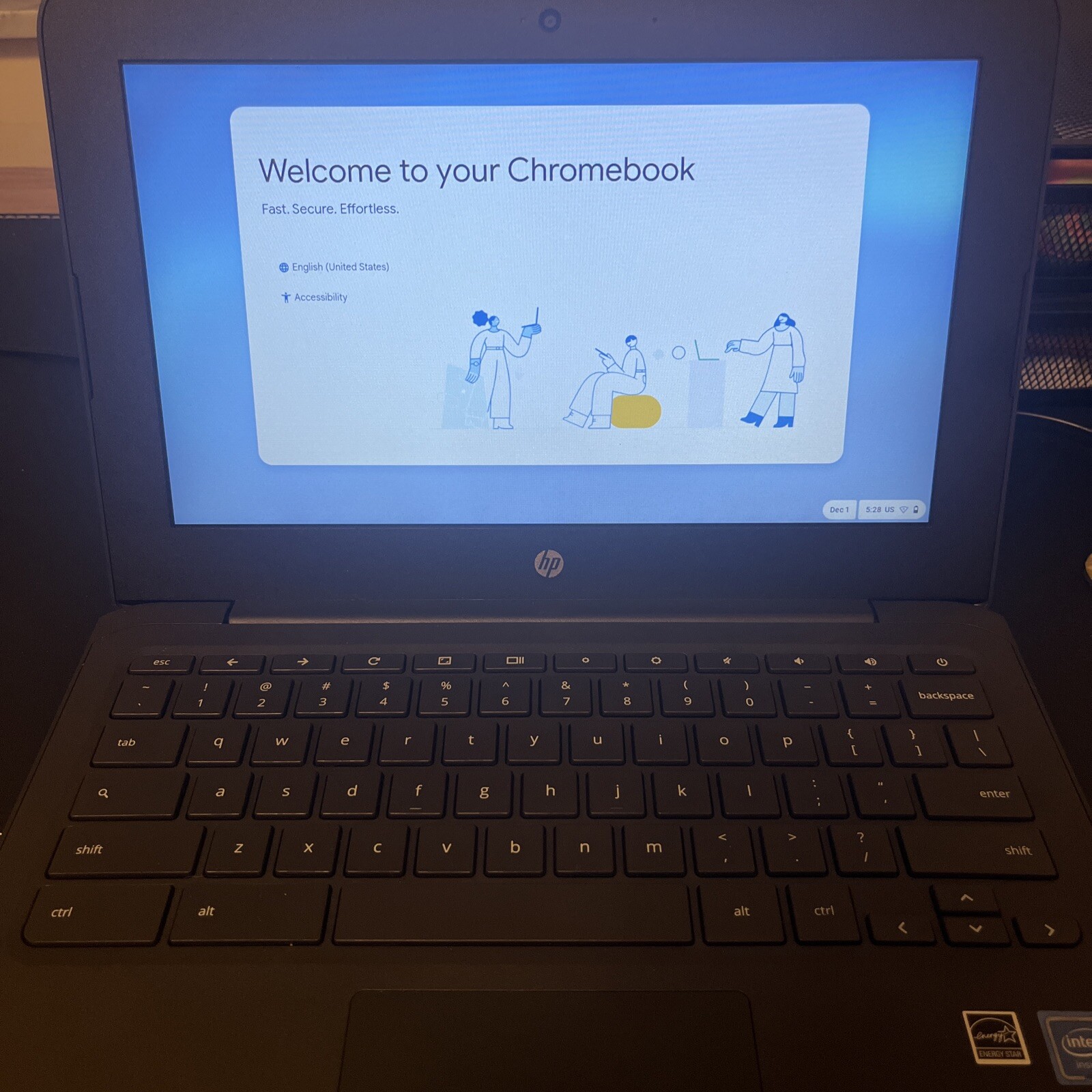 HP Chromebook 11a-nb0013dx 11.6 inch (32GB, Intel Celeron, 1.10GHz, 4GB)…