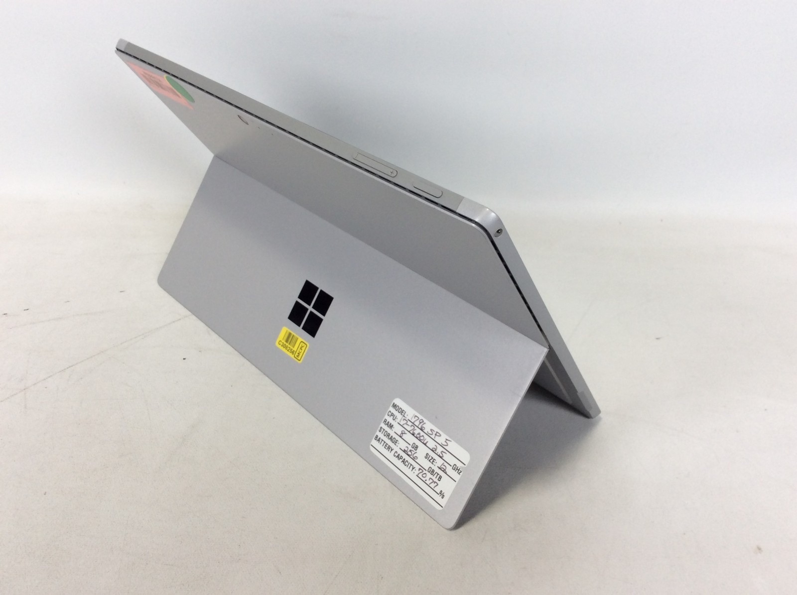 Microsoft Surface Pro 1796 i7-8650U 1.9GHz 8GB RAM 256GB Charger Keyboard