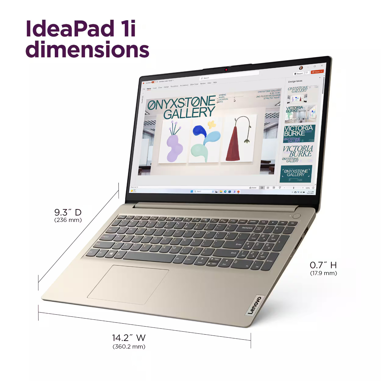 2026 Lenovo IdeaPad Laptop 15.6″ 1-Yr MS 365 Intel Dual-Core 12GB RAM 384GB SSD