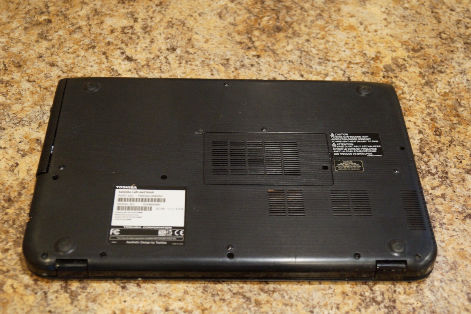 Touchscreen Toshiba L45t Gen3 i3@1.90GHz 6GB RAM 720GB HDD Activated Win10 Home