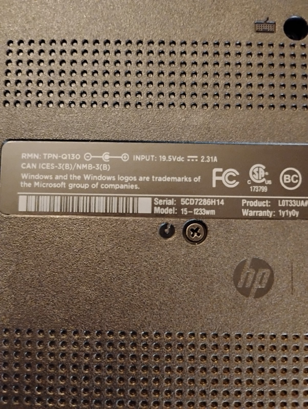 HP 15 Series 15.6″ HdScreen Intel Celeron N3050 Processor 500gb Hardrive 4gb Ram