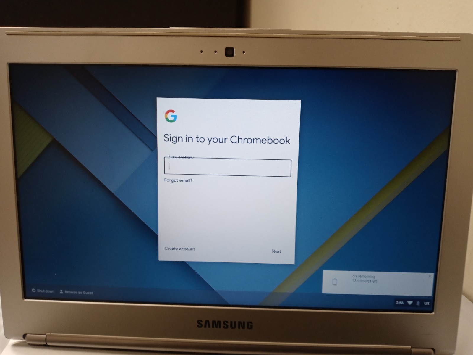 Samsung XE303C1 Chromebook 11.6″ 16GB SSD Exynos 5 1.7GHz 2GB RAM NO CHARGER