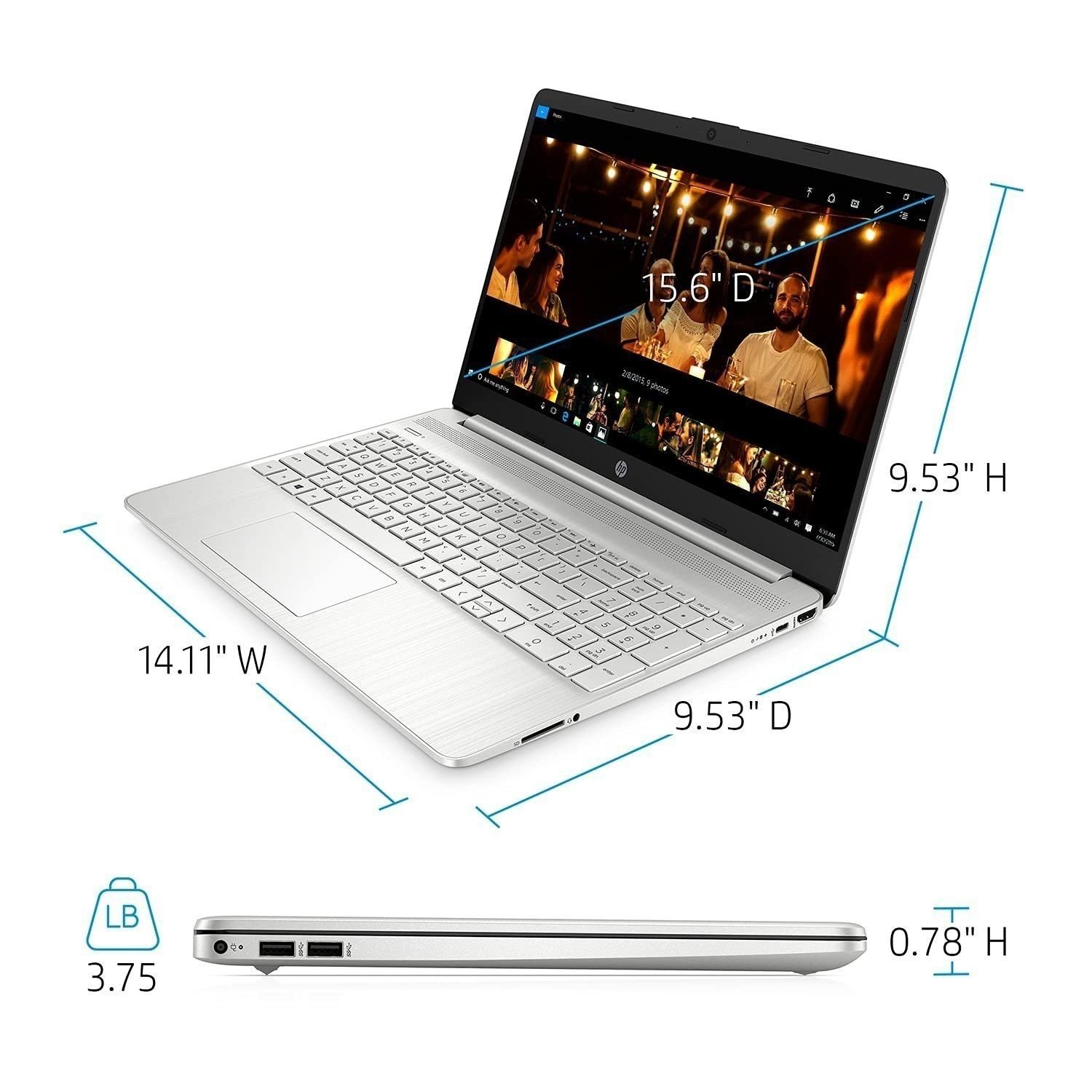 HP 15-ef1001wm AMD Athlon 3050U