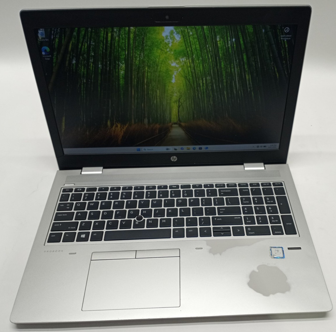 HP ProBook 650 G4 15.6″ i5-8350u@1.70GHz 8GB RAM 256GB NVMe Win11Pro MC526*!