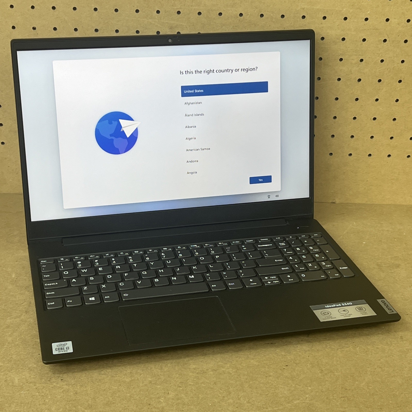 Lenovo Ideapad S340-15IIL Touch i3-1005G1 1.2GHz 8GB Ram 256GB SSD – Fair