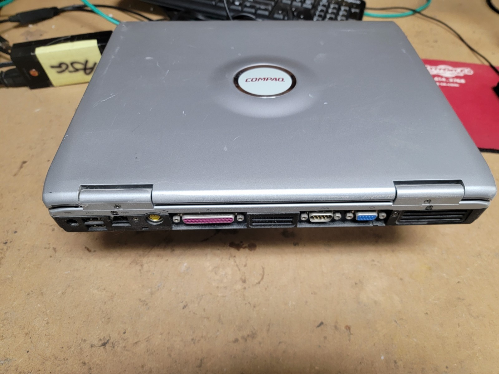 Compaq Presario 2100 – 15.4″ Celeron 2.40Ghz 256MB Ram Laptop – Sold for parts