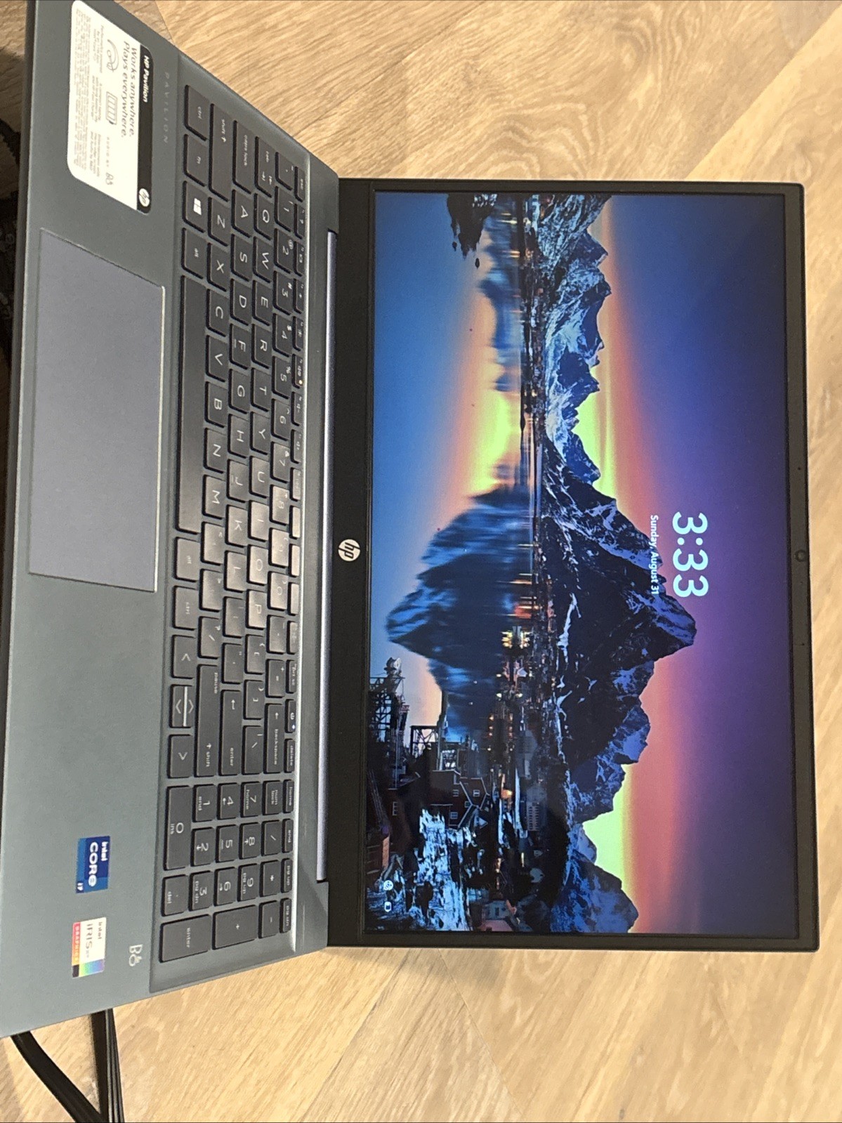 HP Pavilion 15T-EG100 15.6” (512GB SSD Intel Core i7-1195G7 5GHz 16GB RAM)…