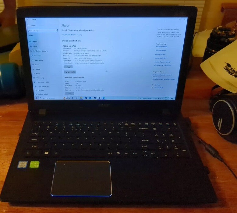 Acer TravelMate P214-51 14″ Intel Core i5-8250U @ 1.60 GHz 8GB 128GB SSD Win 11