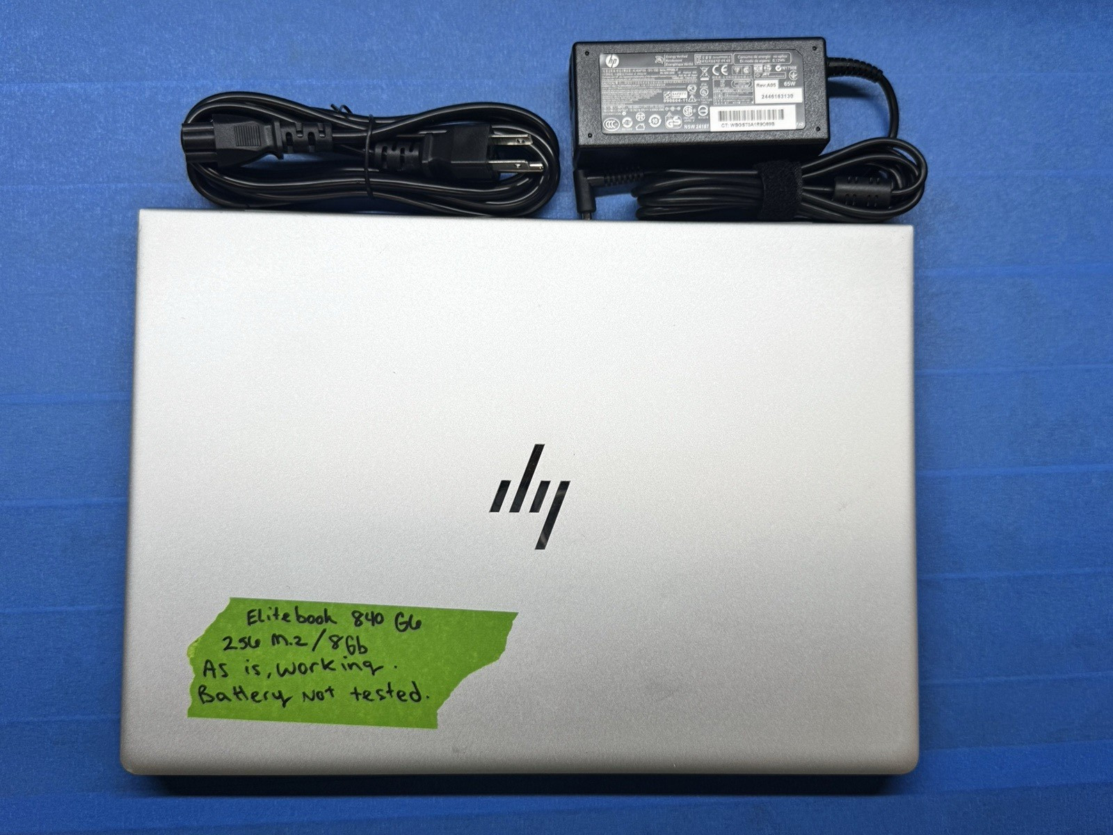 HP Elitebook 840 G6 14″ 1.6GHz i5-8265U 256GB SSD 8GB RAM Win 11 Pro