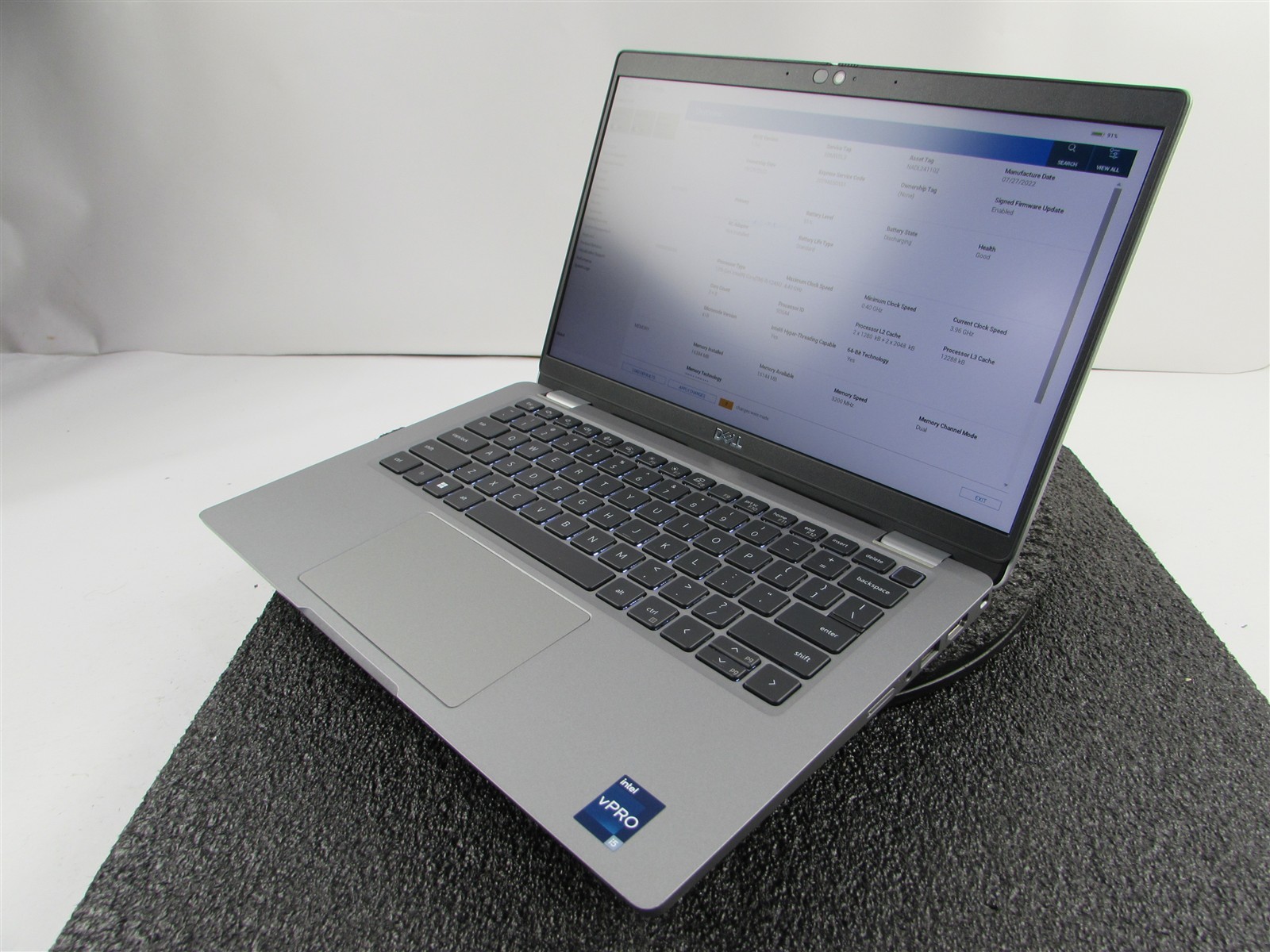 DELL LATITUDE 5330 FHD TOUCHSCREEN I5-1245U 10 CORE 512GB SSD 16GB RAM NO O.S