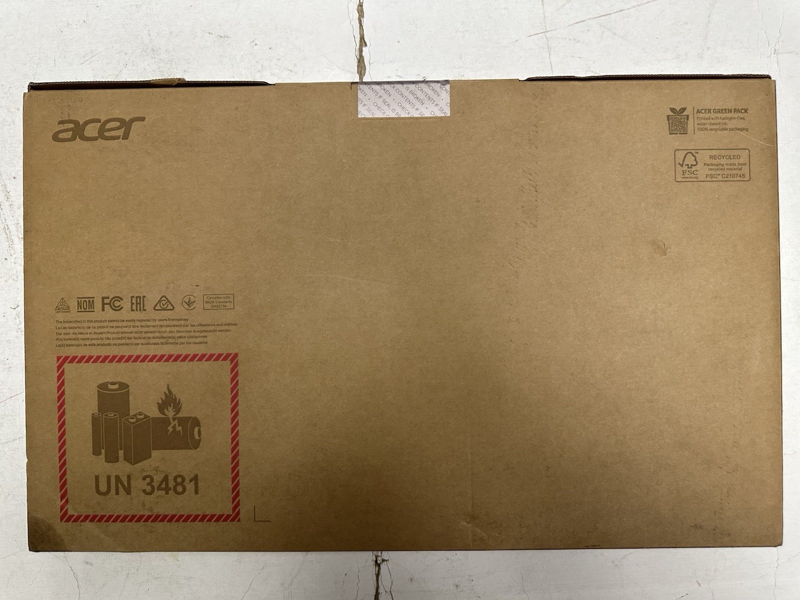 Acer Aspire Lite AL15-36P-C0M7 15.6″ Intel N150 4GB 128GB Light Silver Sealed