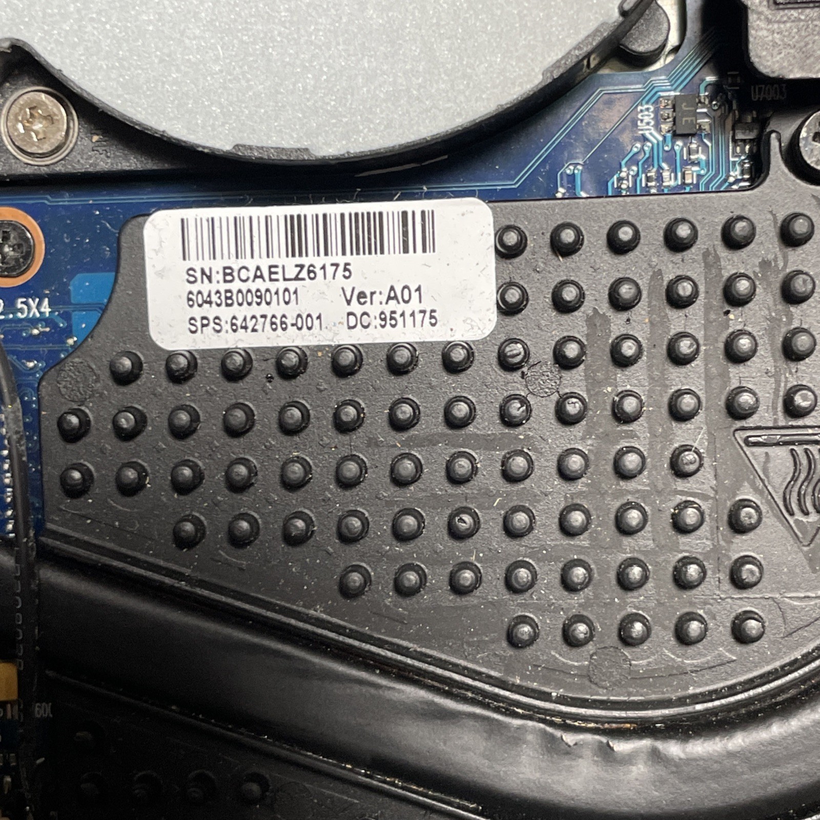 hp delphi D40 elitebook 8460p Intel Corei5 vPro laptop parts