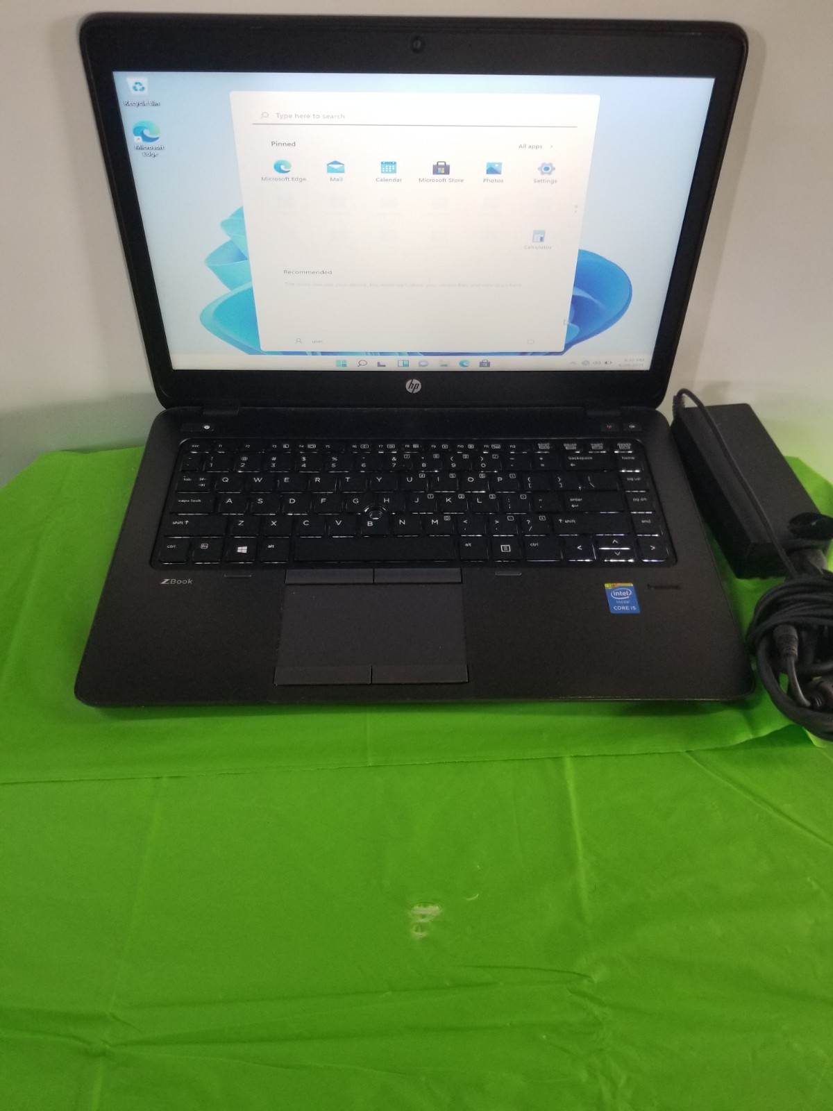 HP ZBook 14 Intel Core i5-4200U-1.60Ghz WIN 11 Pro 8GB RAM, 128GB SSD