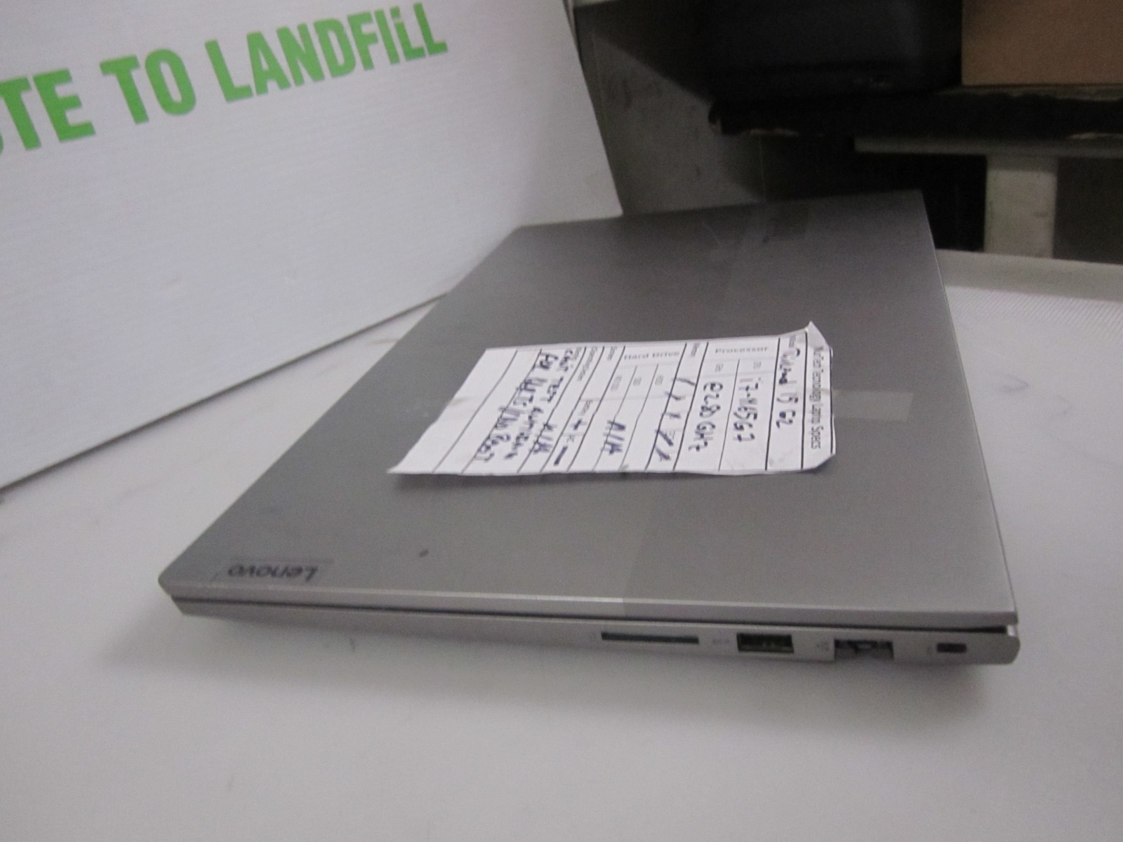 Lenovo ThinkBook 15 G2 ITL I7-1165G7 2.80GHZ NO OS/AC FOR PARTS ONLY