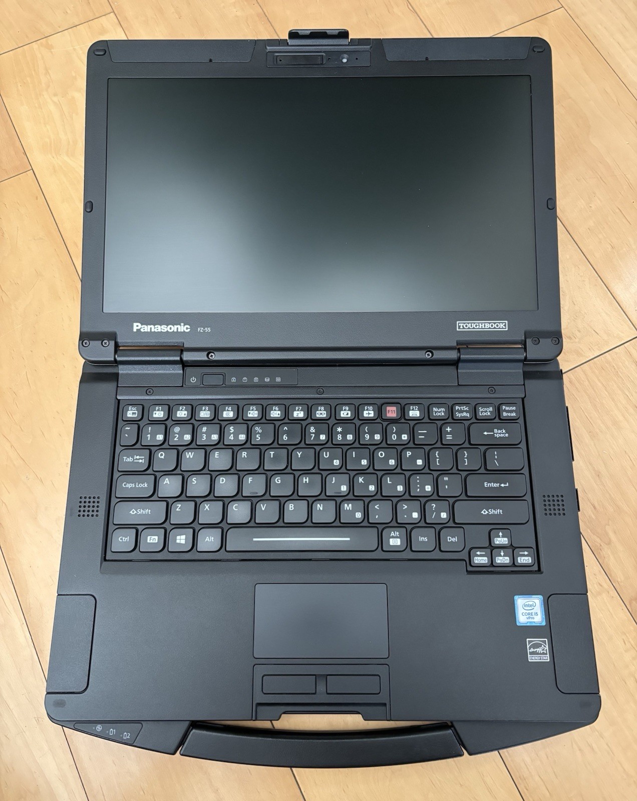 PANASONIC FZ-55 Toughbook Laptop i5 8365U 16GB 512GB 1.60GHz Win 11 p 1400 Hours