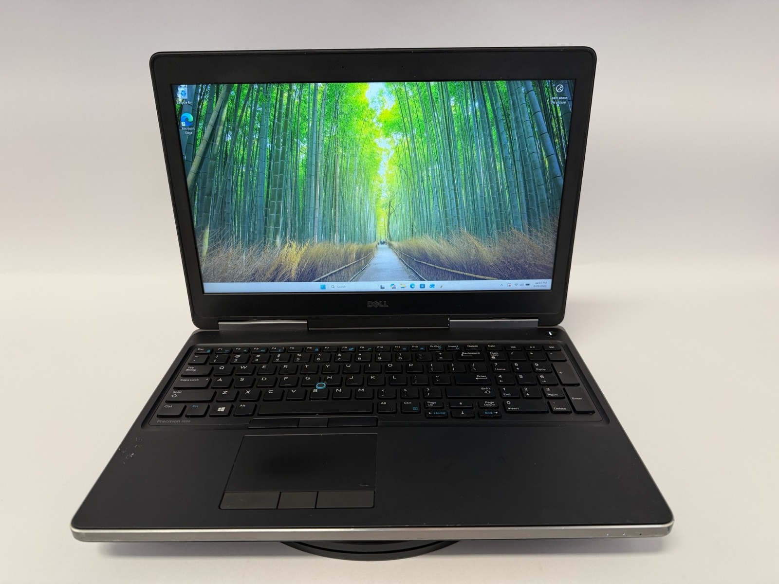 Dell Precision 7520-i7-7820HQ@2.30GHz 16GB DDR4 Ram 256GB NVME SSD NVIDIA W11P