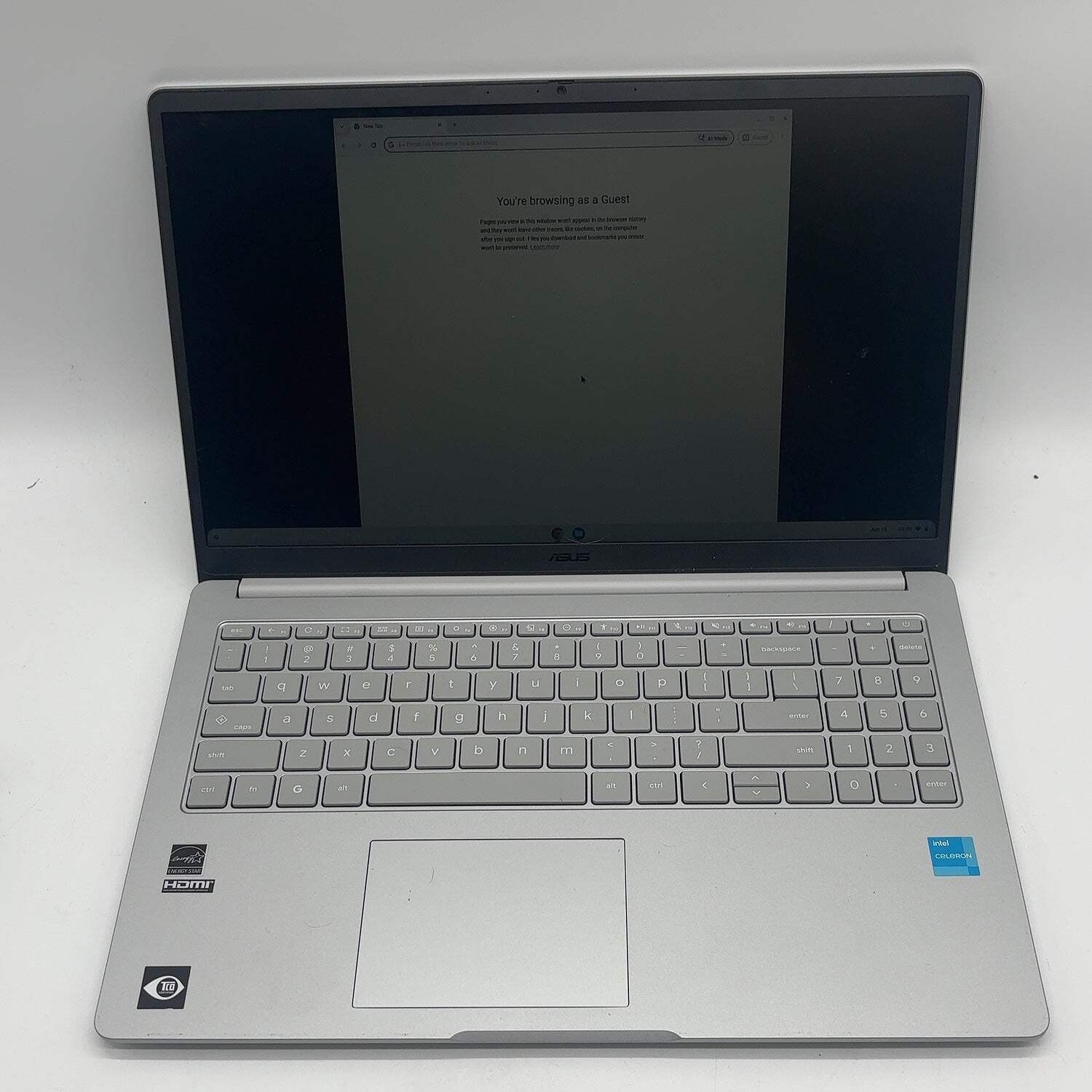 Asus Chromebook CX1 CX1505CKA 15.6″ Celeron N4500 1.1GHz 4GB RAM 128GB SSD