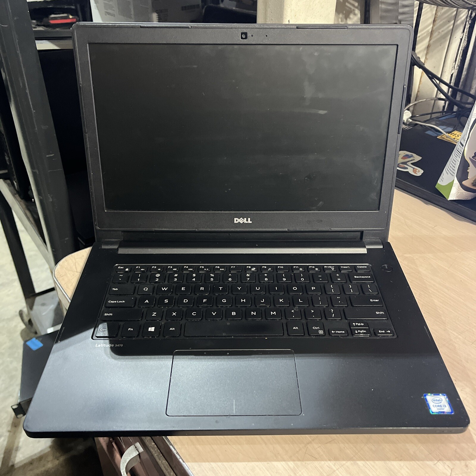 DELL LATITUDE 3470 INTEL CORE I3-6100U 2.30GHZ 4GB RAM NO HD
