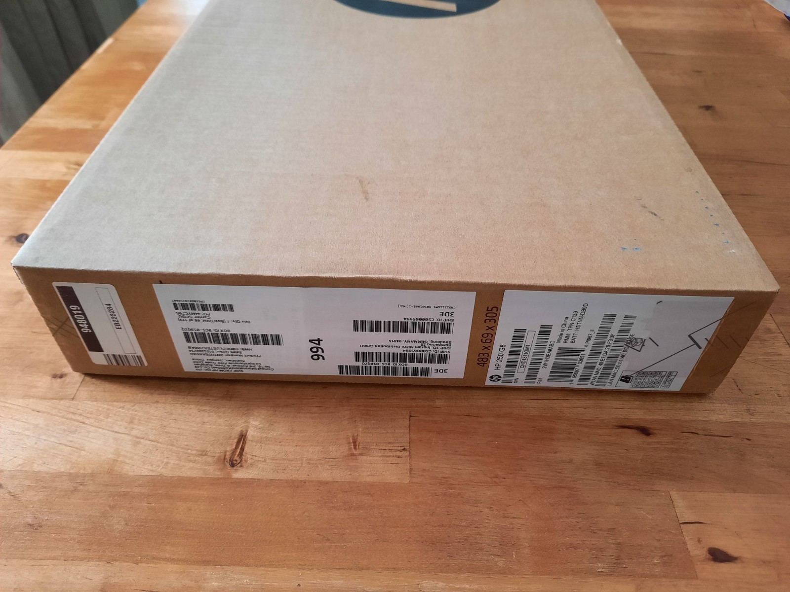 HP 250 G8 15.6 inch (512GB SSD Intel Core i3 10th Gen 1,20 GHz 8GB) New/Sealed!