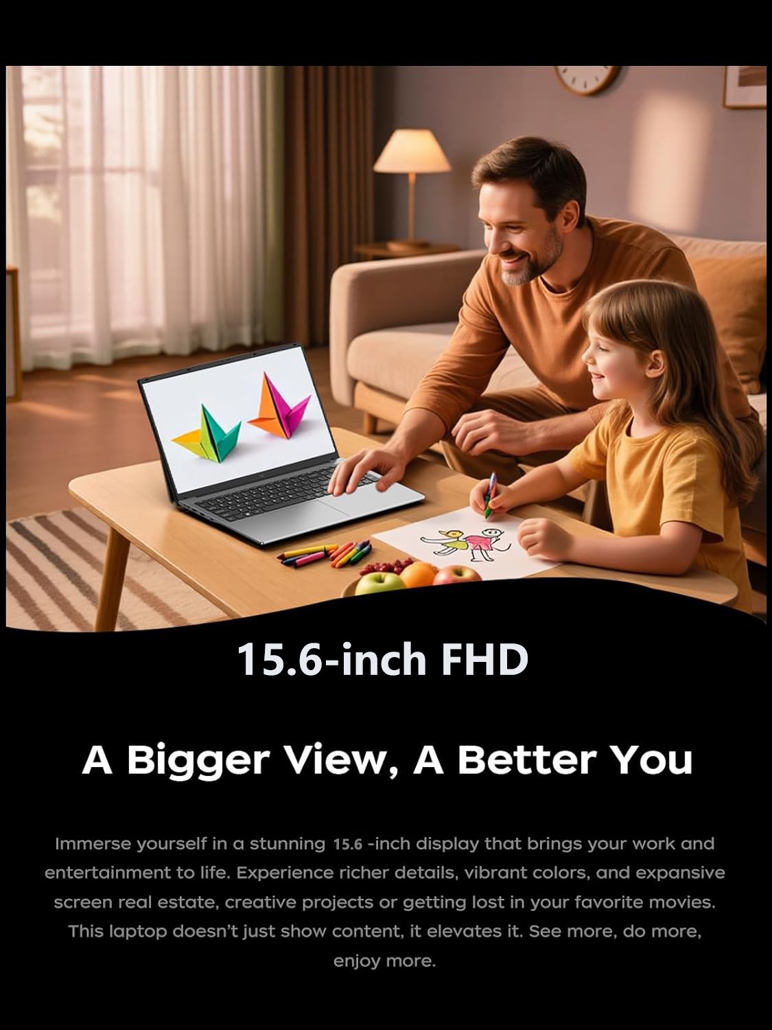 4K GAME Mini PC Intel i5 12450H 32GB DDR4 512GB SSD WiFi 6 BT5.2 3-Screen Win11