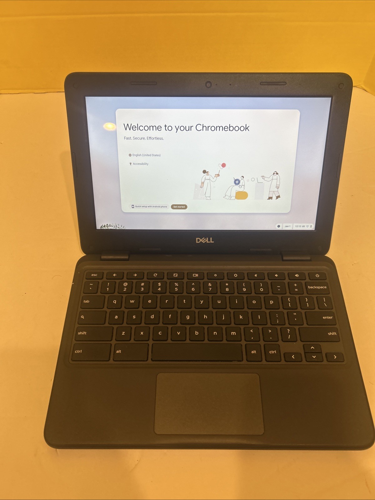Dell Chromebook 3100 Touchscreen Working Great Screen Imperfections No ac charg