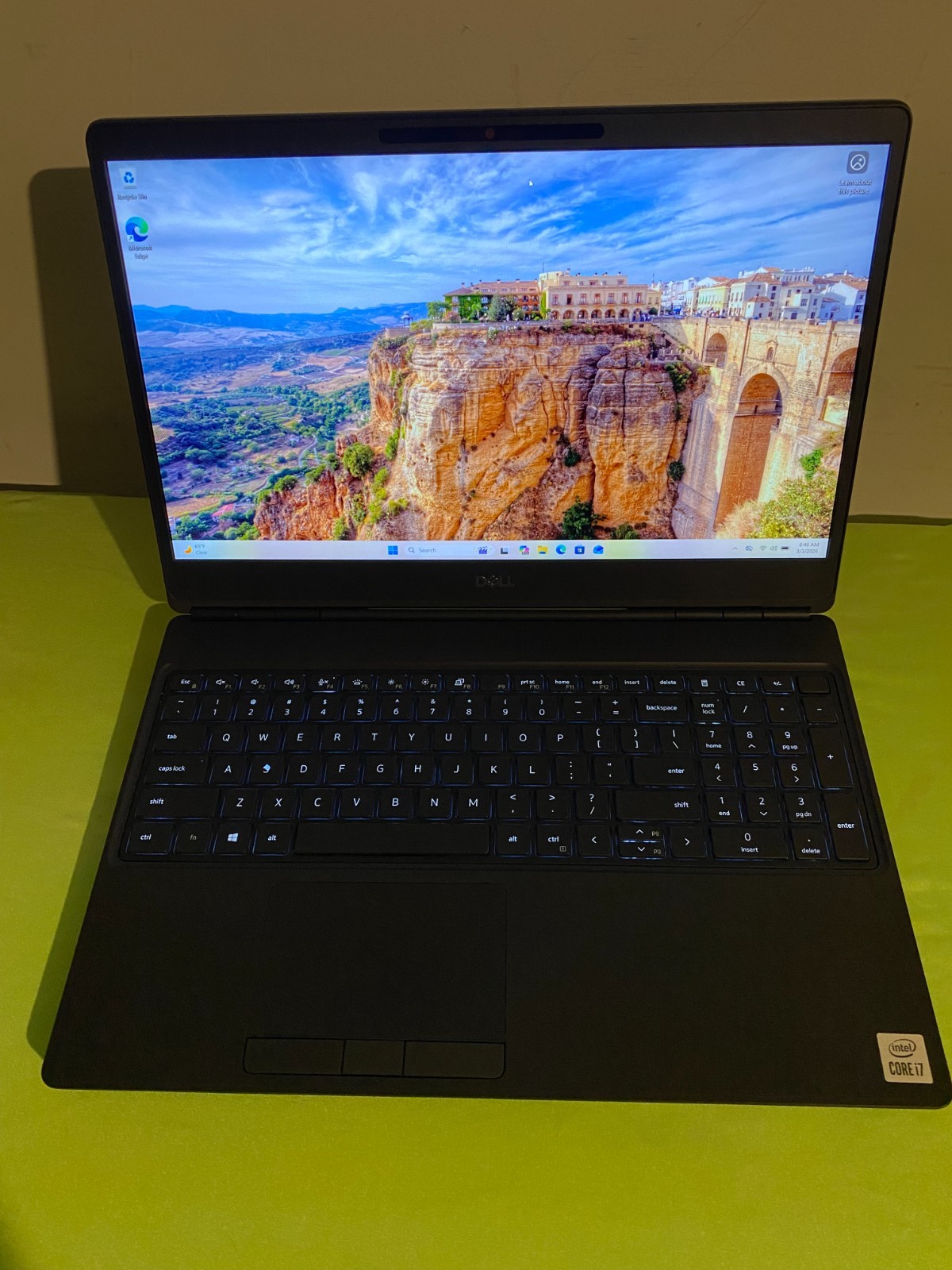 Dell Precision 7550 15.6″ Intel i7-10750H 64GB RAM 512B SSD NVIDIA Quadro T2000