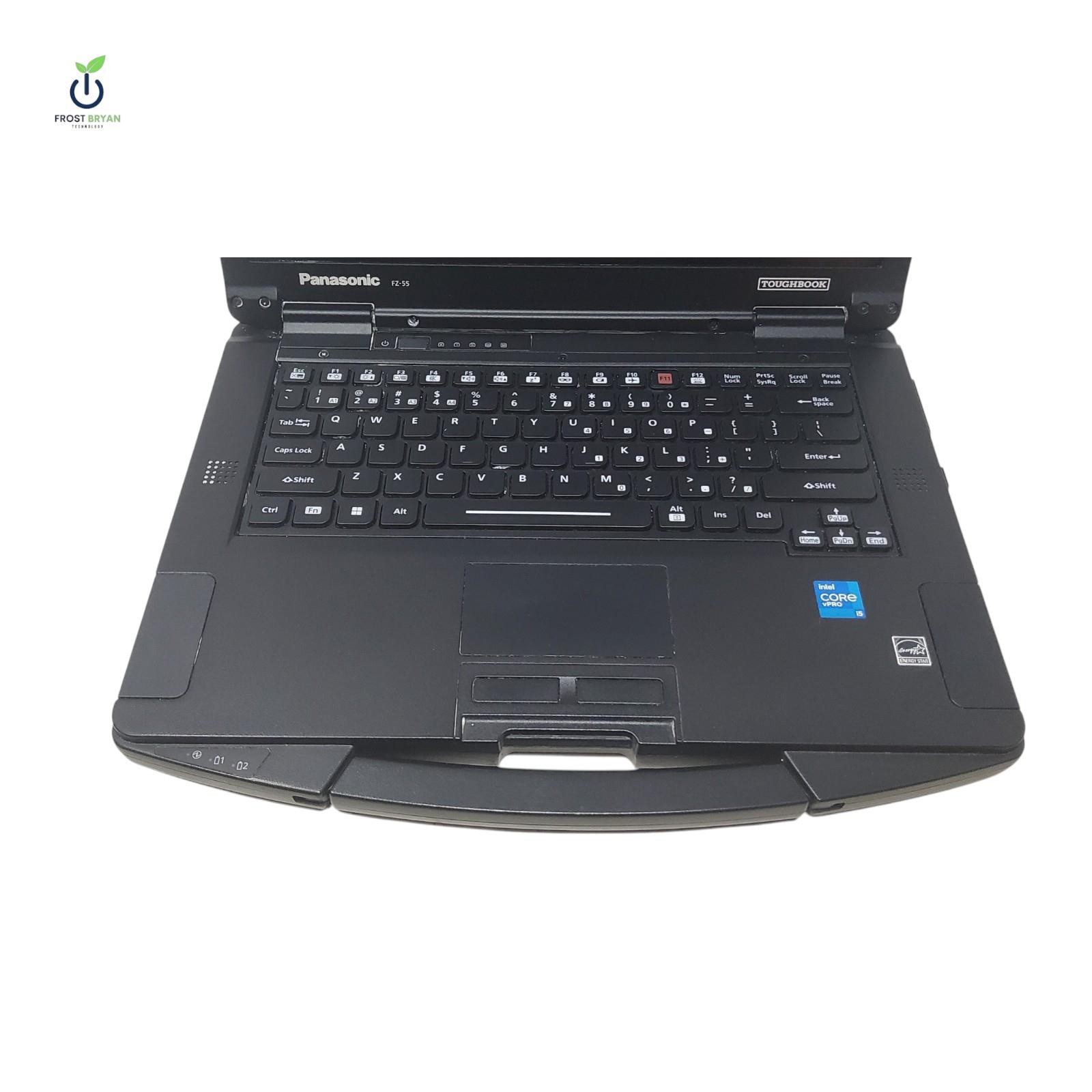 PANASONIC FZ55-2 Laptop i5-1145G7@2.60GHz 8 GB 256 GB SSD No OS
