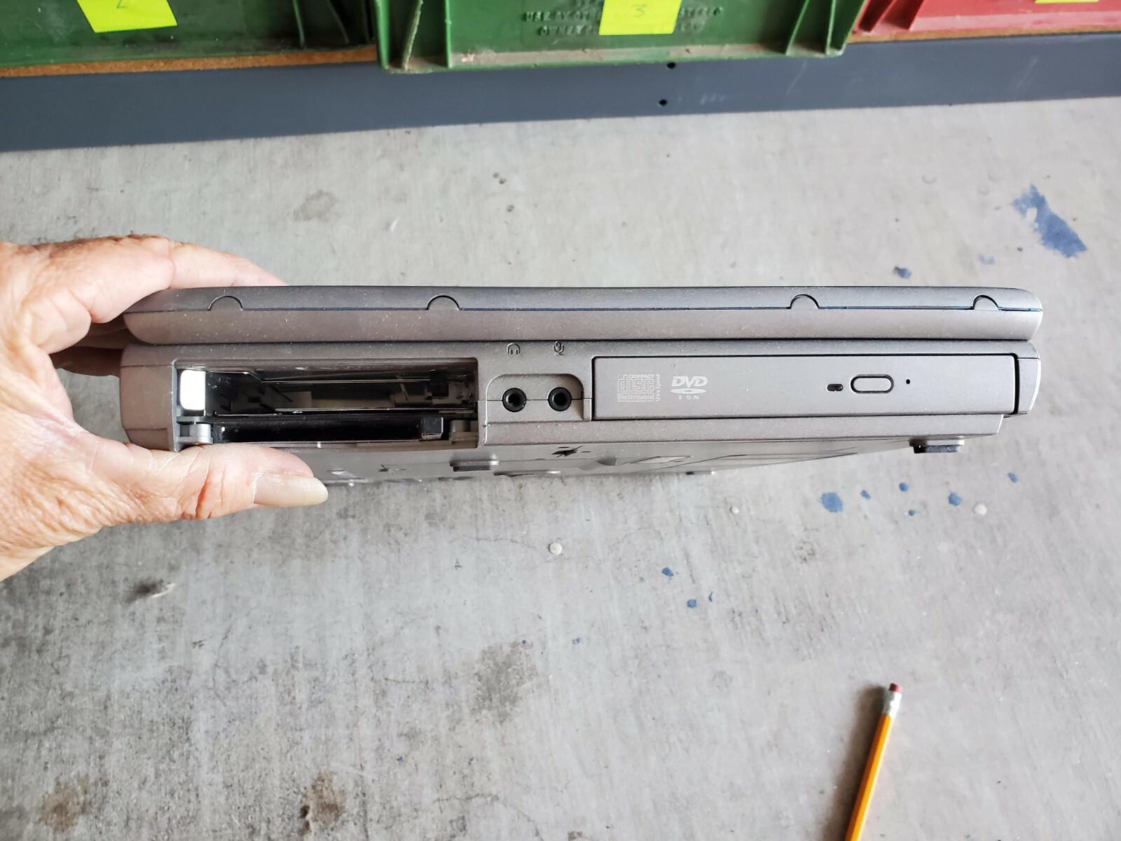 Dell Inspiron 1100 PP07L Laptop for Parts or Repair