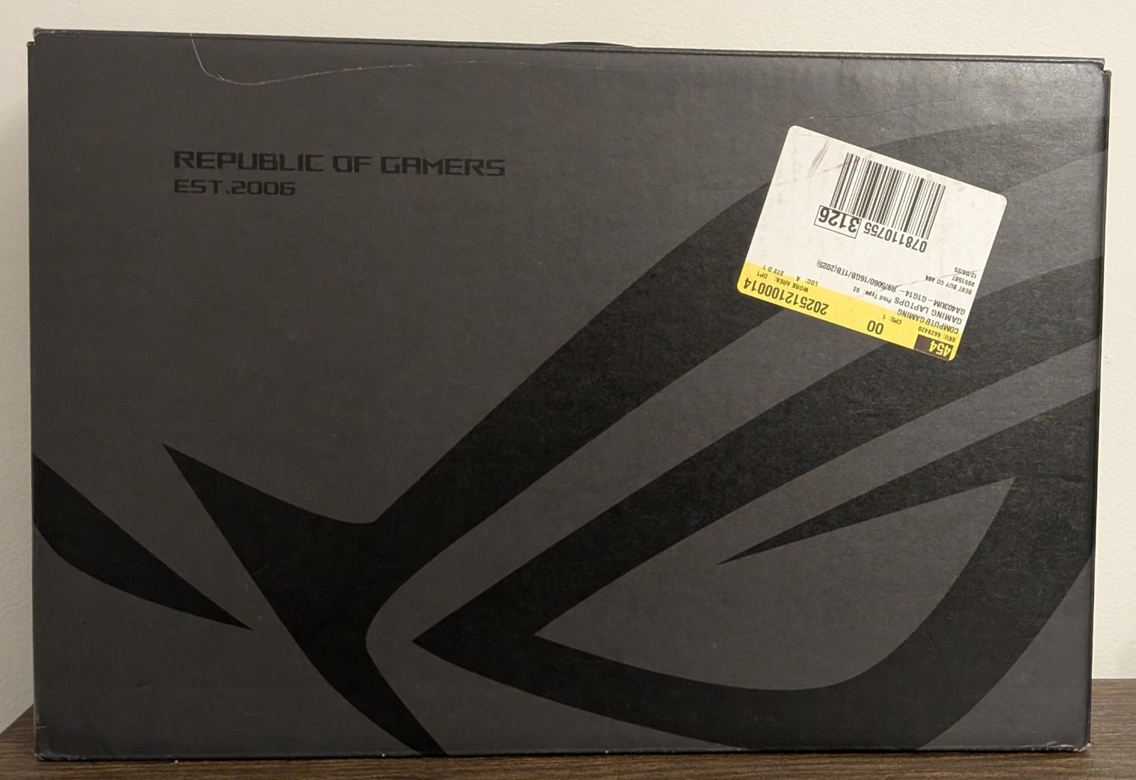 ASUS ROG Zephyrus G14 3K 120Hz OLED (Ryzen 9 270, 16GB/1TB, RTX 5060) White