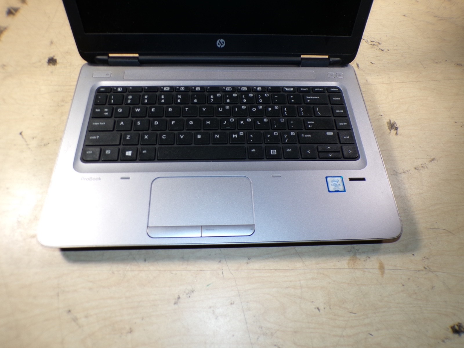 HP PROBOOK 640 G3 INTEL I5 7TH GEN 8GB RAM **POWER ON/ WATER DAMAGE **NO HD