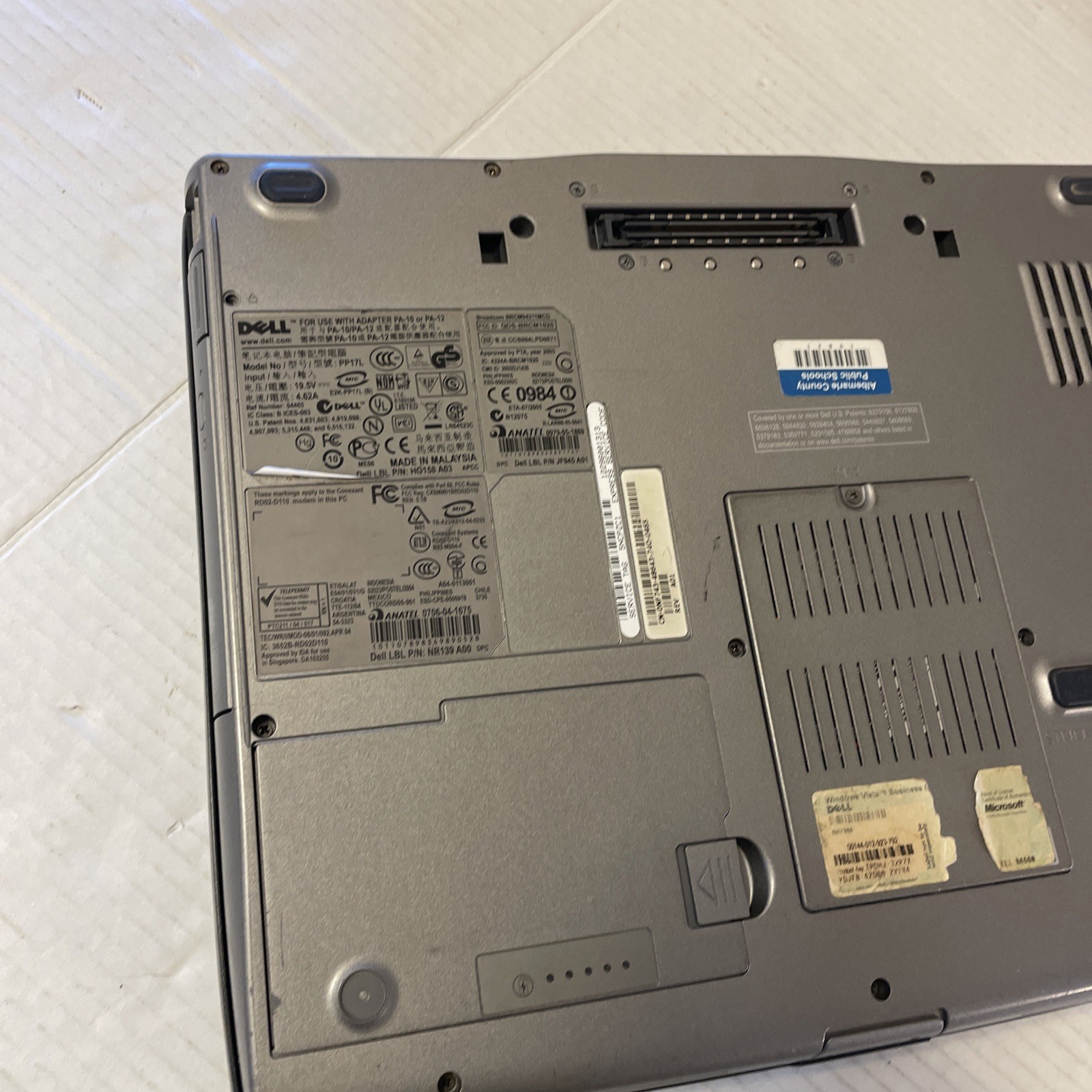 Dell Latitude D520 CORE 2 DUO 2GB 180GB HDD WIN VISTA
