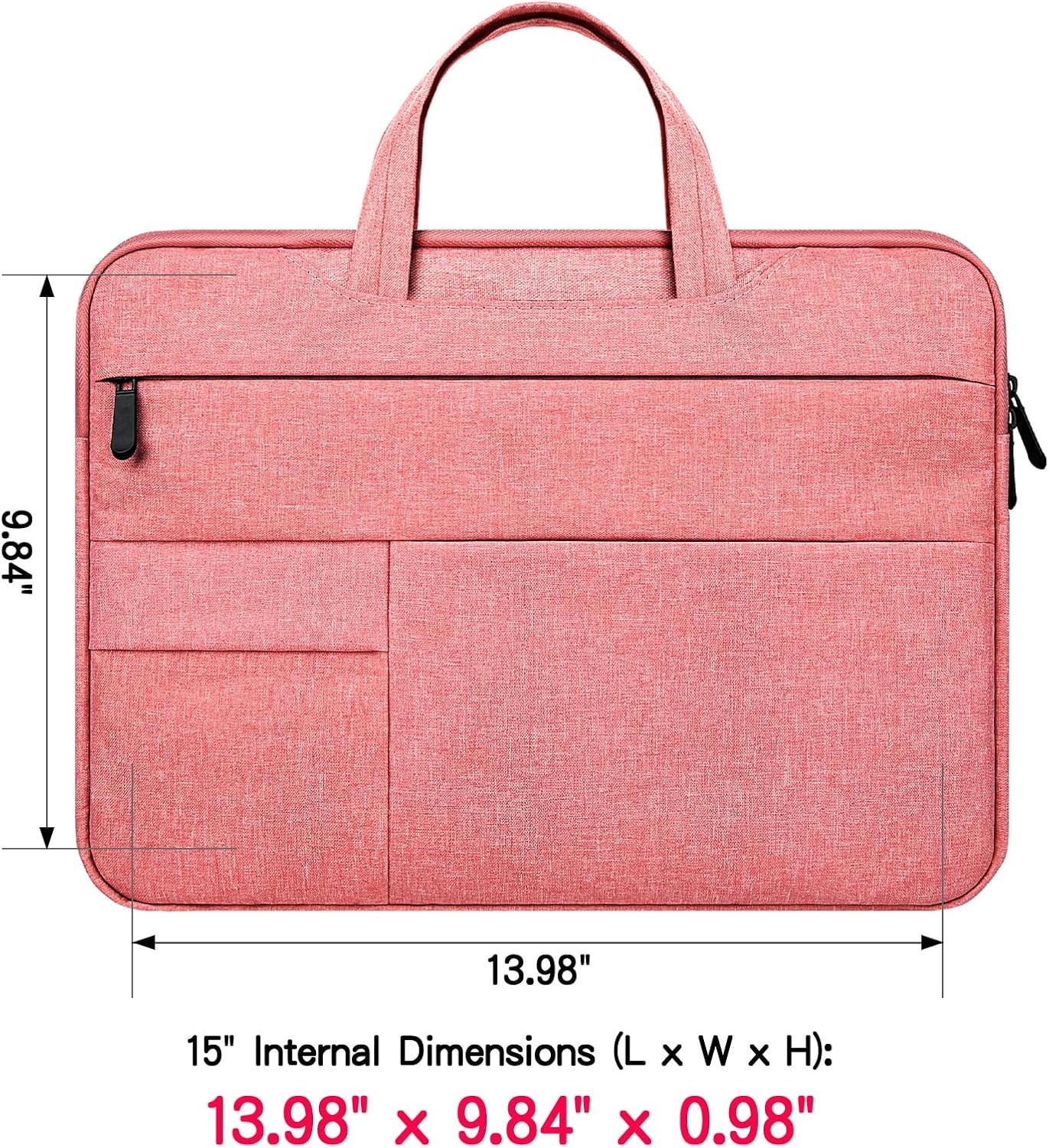 15 Inch MacBook Pro/Air, Surface Laptop 3/4 15″, New XPS 15 Touch Briefcase Bag,