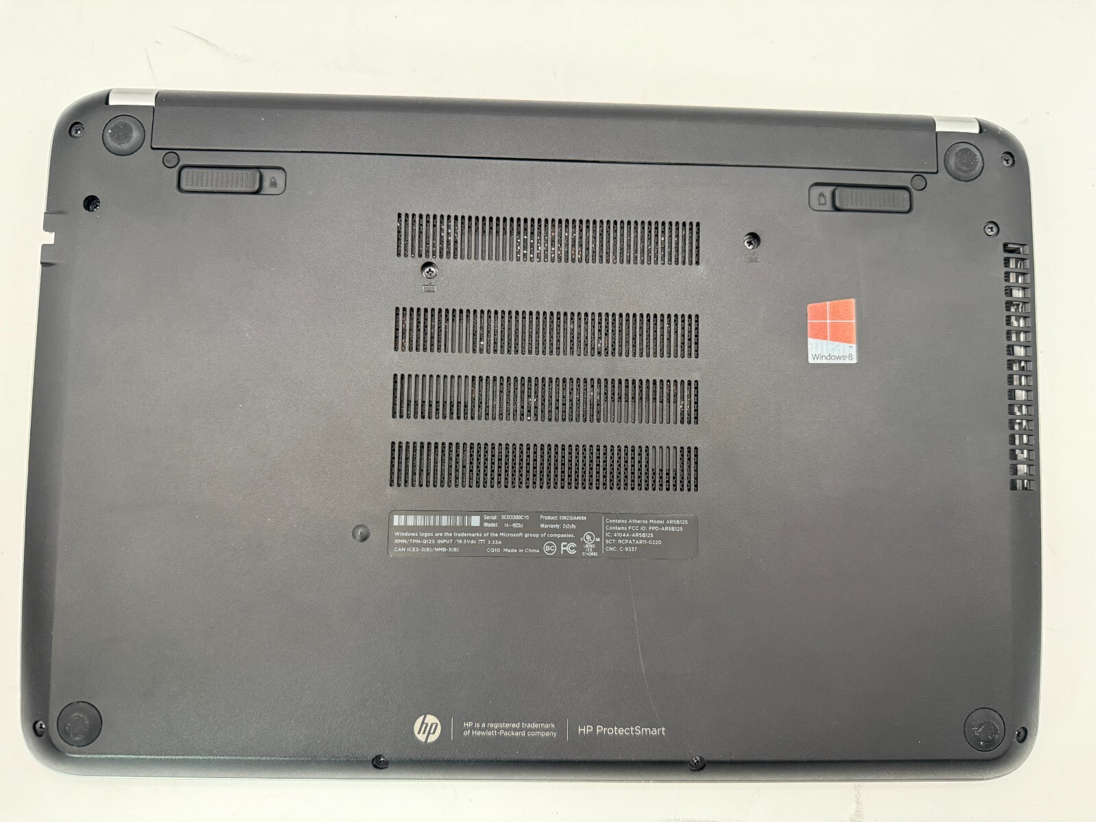 HP Pavilion 14-f023cl Silver 14″ Laptop PC Windows 10- fast ship