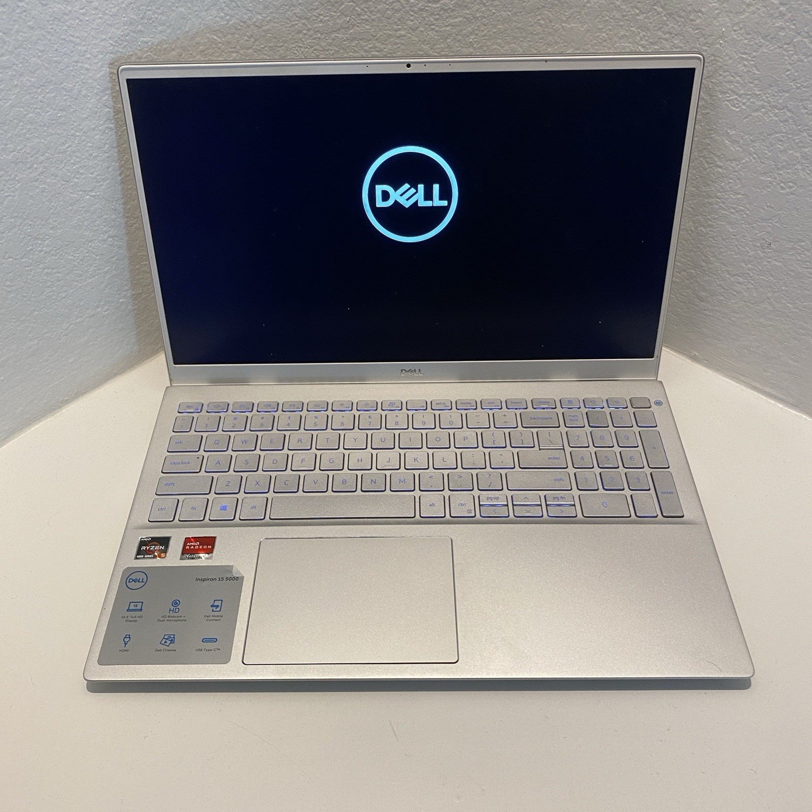 Dell Inspiron 15 5505 Ryzen Laptop Upgraded 16GB RAM 512GB M.2 SSD Lightly Used
