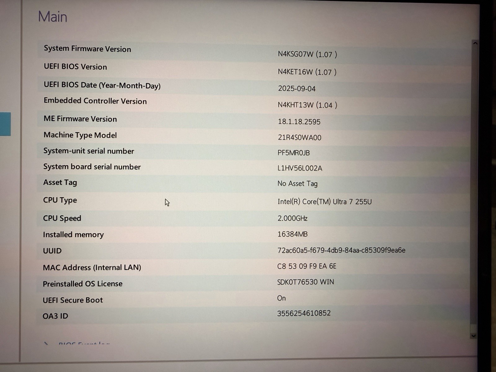 Lenovo Thinkpad T14s 2-in-1 Gen 1 – 21R4S0WA00 Intel Ultra 7 255U 16GB 512SSD