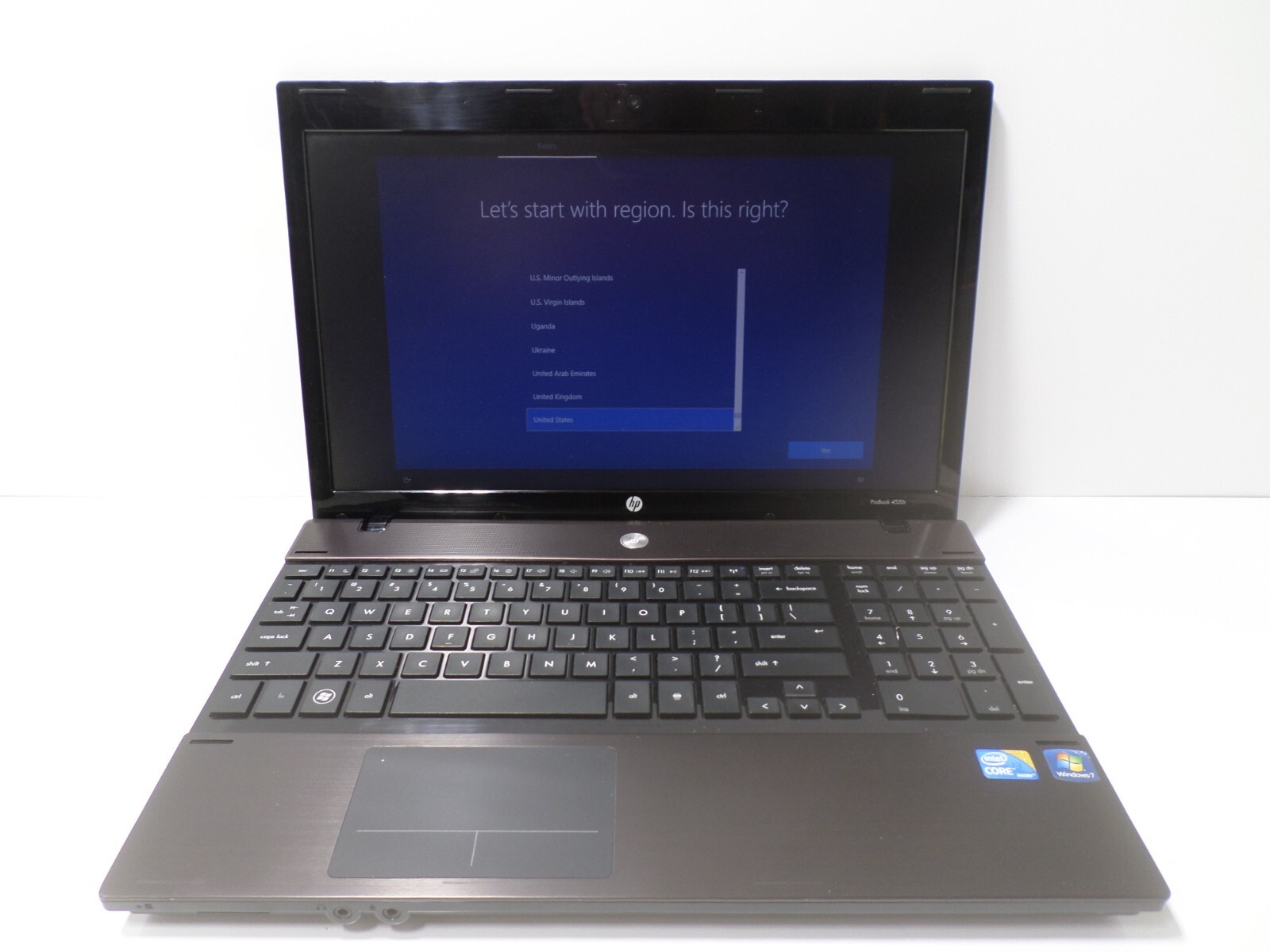HP ProBook 4520s 15″ Laptop, i3-M370, 2GB RAM, 320GB HDD, Win 10 Pro