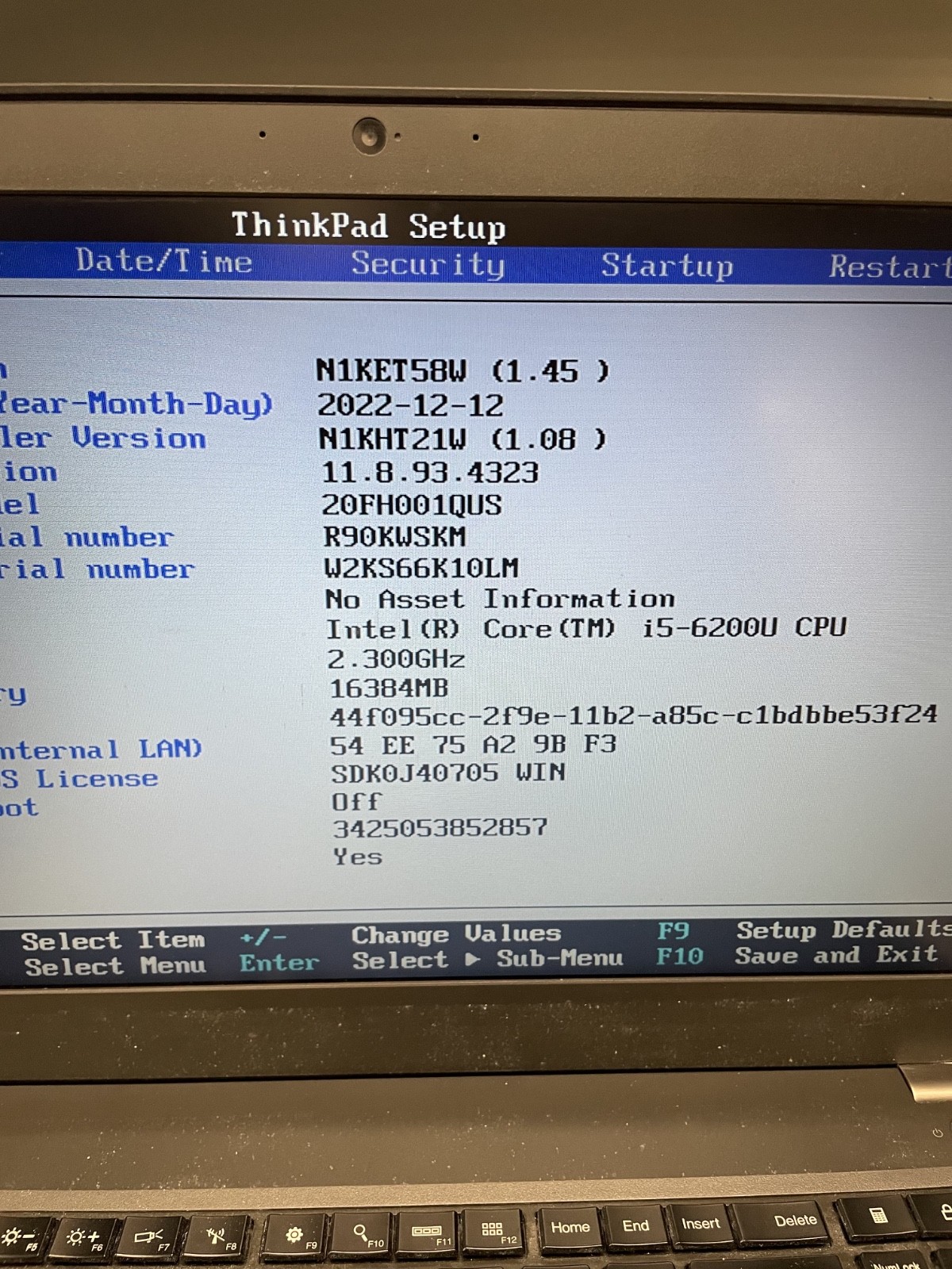 Lot of 3 Lenovo Thinkpad T560 I5-6200U 2.30GHz 16GB 256GB NO OS *READ*