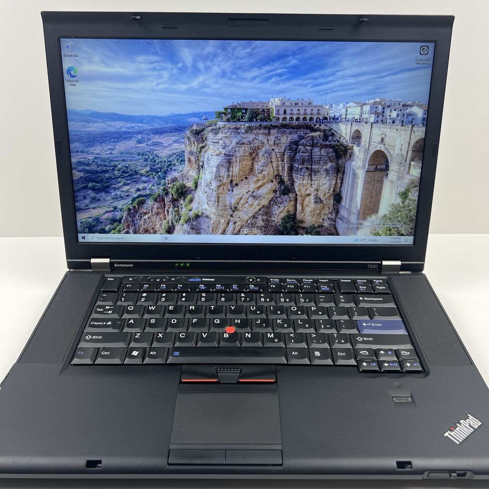 Lenovo ThinkPad T520 Intel i7-2640M 8GB 320GB HDD Win 10 w/ Charger|ELP74, READ