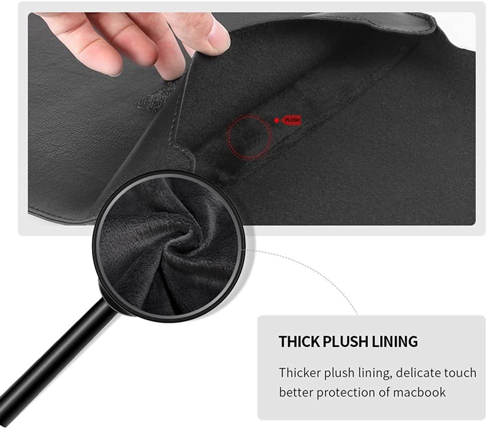 15-15.6 Inch Red Laptop Protective Bag for Dell Lenovo HP MacBook Pro Acer Sony